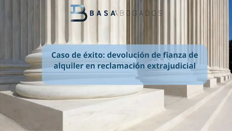 devolución fianza alquiler extrajudicial